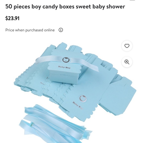 Baby shower/ baptism candy boxes - Picture 9 of 10